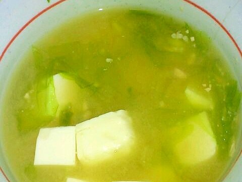 あおさ海苔入り お味噌汁♪